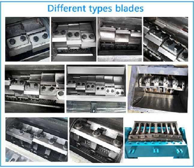 different type blade different type blade