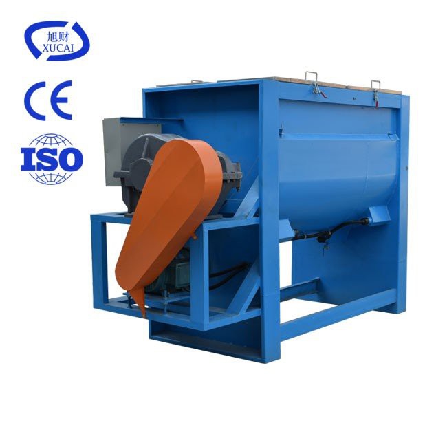 Stationary Horizontal Feed Blender Machine