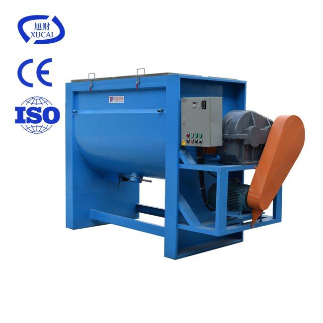 Stationary Horizontal Feed Blender Machine