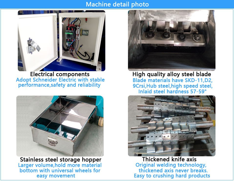 PET bottle shredder PET bottle shredder